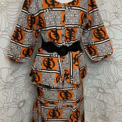 African Print skirt Set 