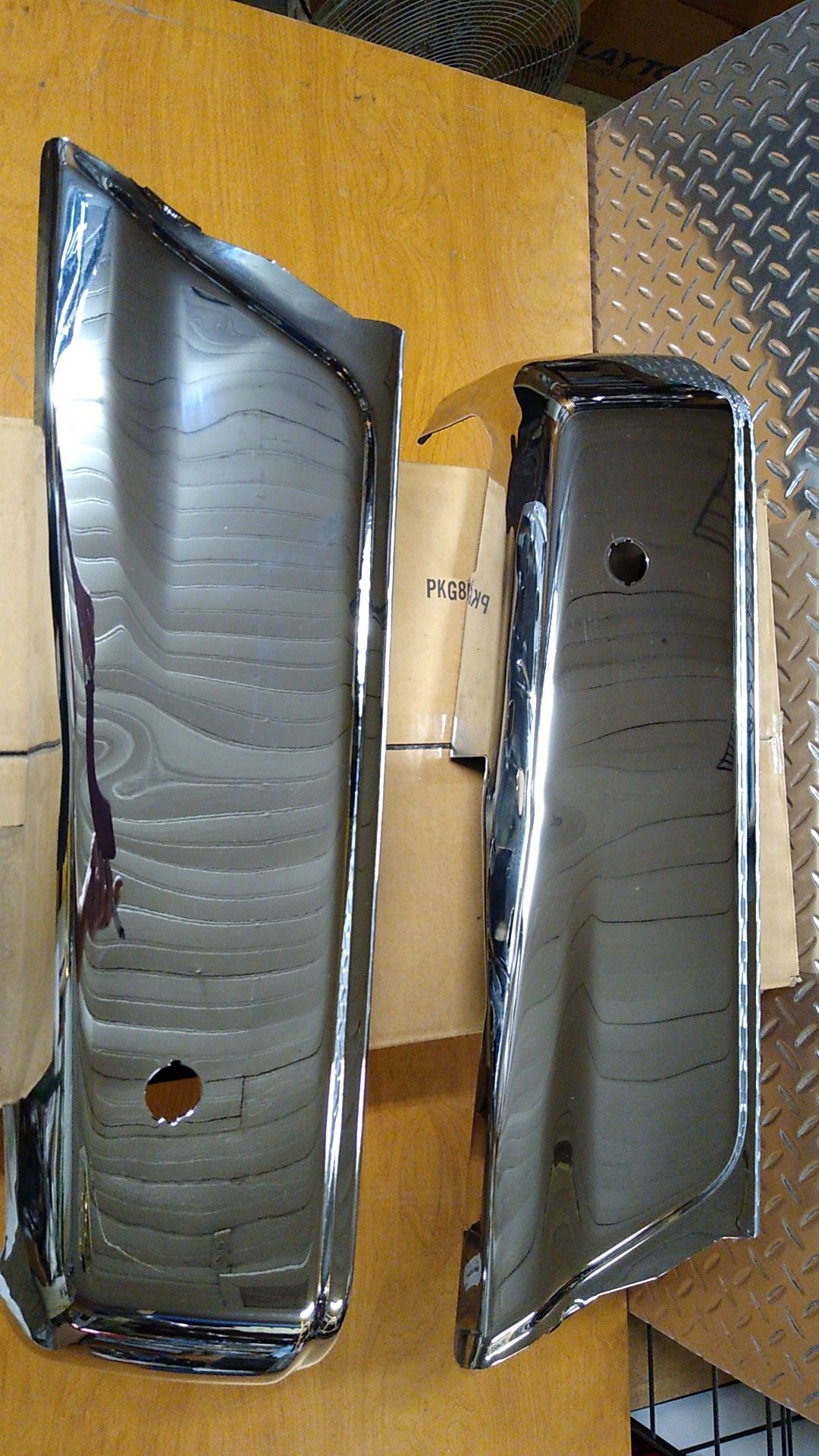 Rear bumper corners for 2014 to 2020 Ford F150