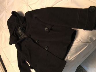 Black coat size large