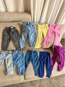 GIRL CLOTHES BUNDLE (2T, few 3T)