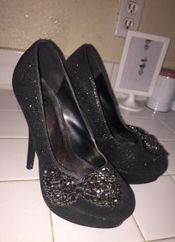 Glitter heels
