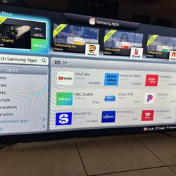 60” 3-D Samsung Smart TV With Camera 