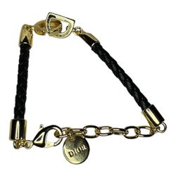 Dior Leather Bracelet (6.5 inches)
