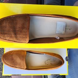 Leather loafers