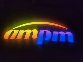 Sign, AmPm Commercial Store Sign