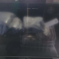 TV with TV Stand! 46 " Lcd FULL HDTV!  Remote Included! 