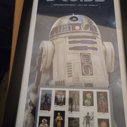 Star Wars Droids R2-D2 Framed Stamps
