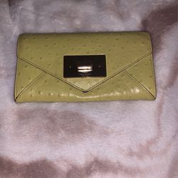 Kate Spade Ostrich Leather Wallet
