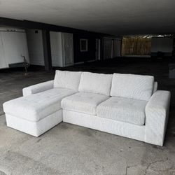 Gray Modern Sectional Couch Sofa 