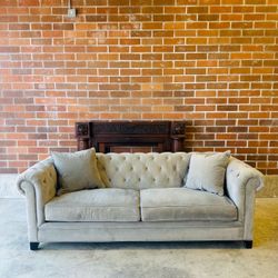 Cozy Chesterfield Style Sofa -Delivery Available