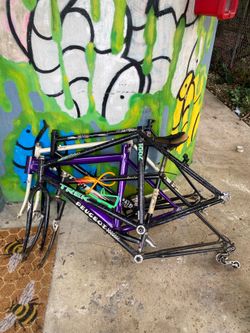 Bike frames lot