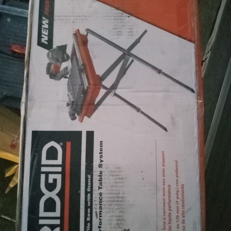 Wet Tile Saw Brand New Unopened