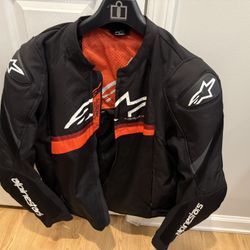 Alpinestars T-GP Plus R Air Jacket Black / White/ Red Sports jacket 