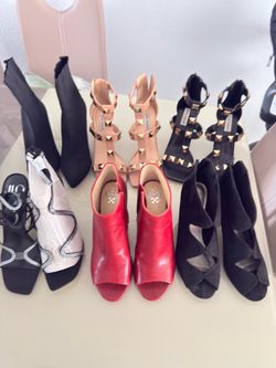 Assorted woman’s size 8 shoes