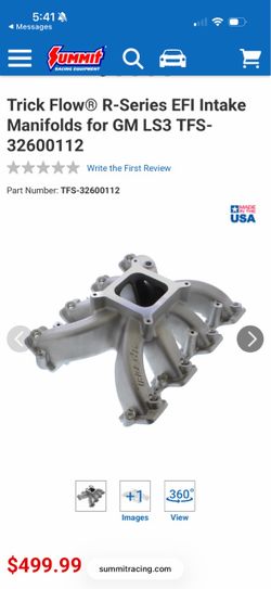 Trick Flow R-Series EFI Intake Manifold GM LS3