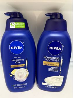 Nivea Body Wash 30 oz both 2 x $14