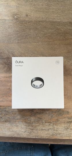 Oura Ring 4 Size 13 Black