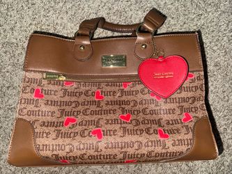 Juicy couture bag with hearts