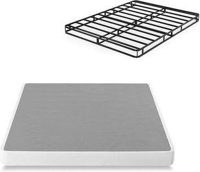 King size zinus box spring / mattress foundation. Low profile 5 in