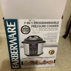 Farberware 6-quart 7-in-1 Programmable Pressure Cooker