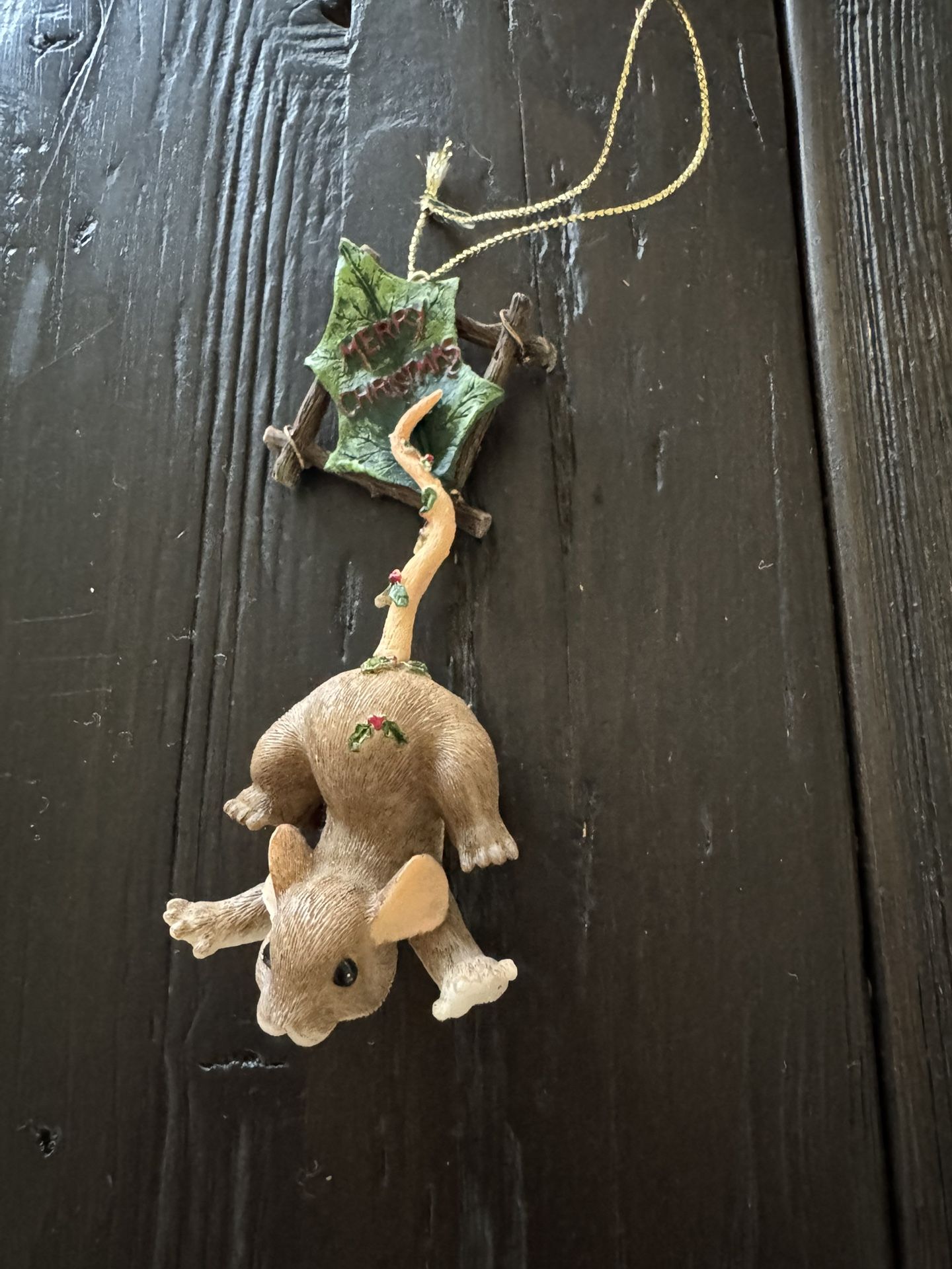 Charming Tails Christmas Tree Ornament