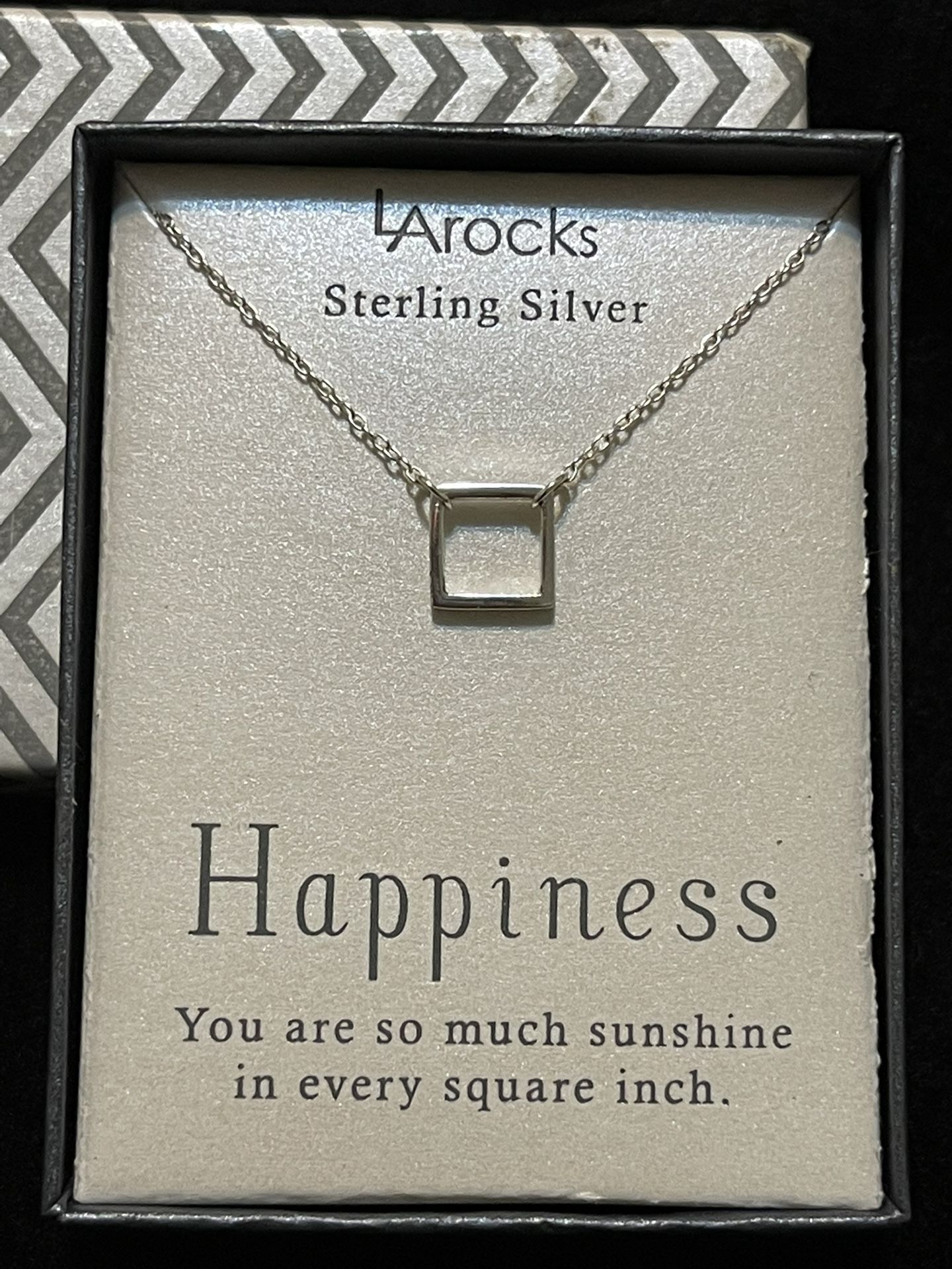 Sterling Silver Happiness Necklace