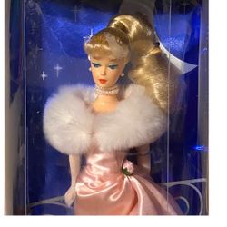 Vintage 1995/1996 Mattel Collectors Edition Enchanted Evening Barbie (Mattel #14992) in mint condition, never removed from box (NRFB),