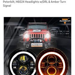 7" Round Headlights