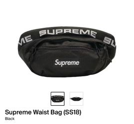 Suprem black fanny pack/crossbody bag unisex NWT