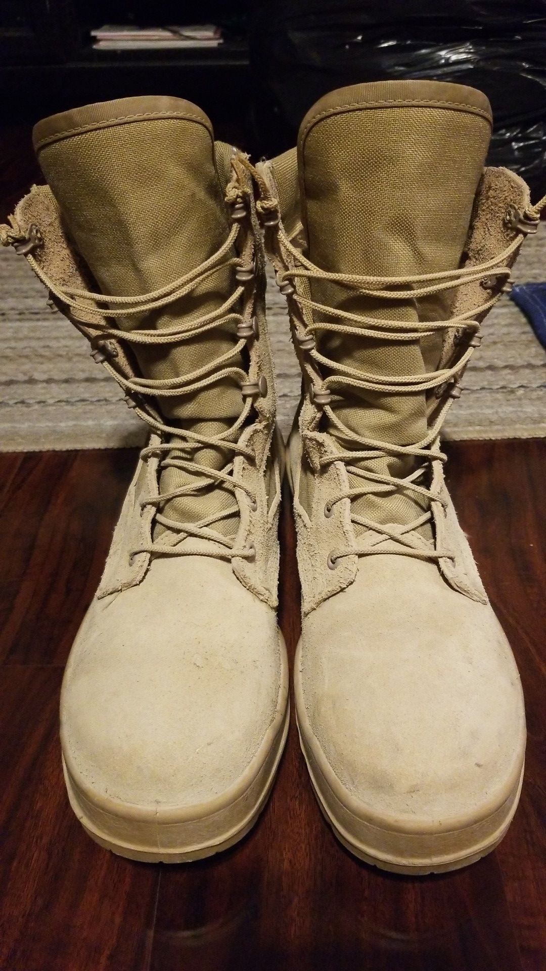 Size - 10 Military steel toed boots