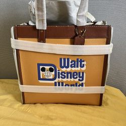 Disneyland Coach Purse New Never Used Still In Plastic 