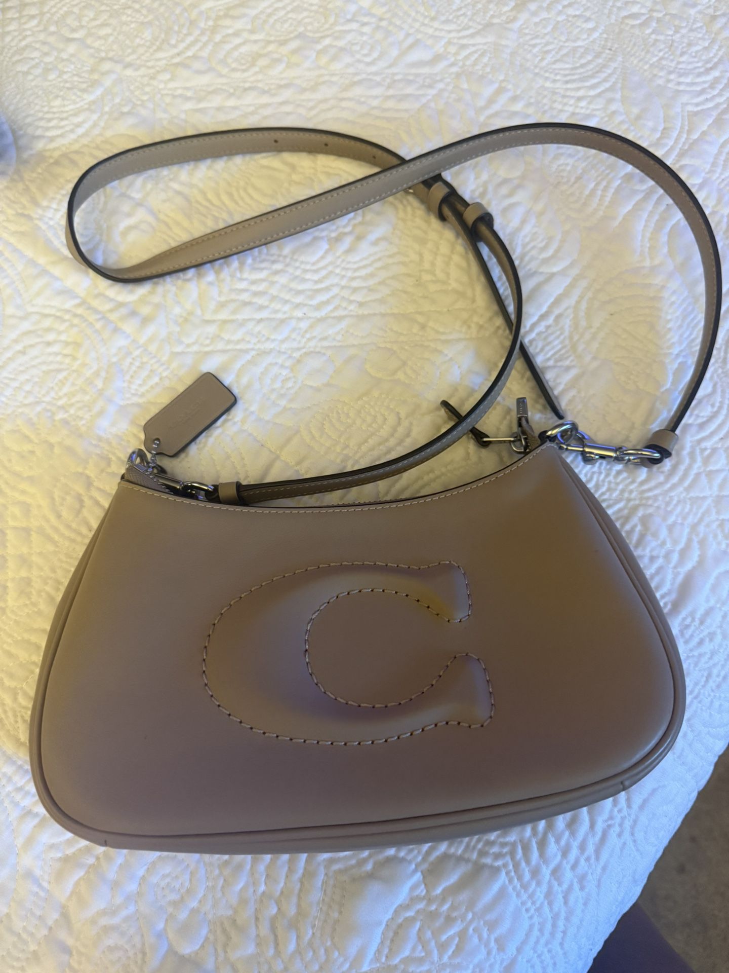 Coach Small Crossbody With Detachable Handle.