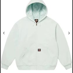 Supreme x Dickies Quilted Lined Zip Up Hoodie FW25 (L)