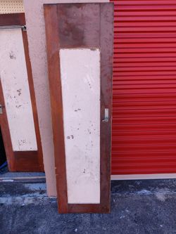 Vintage Mahogany Boat Yacht Doors