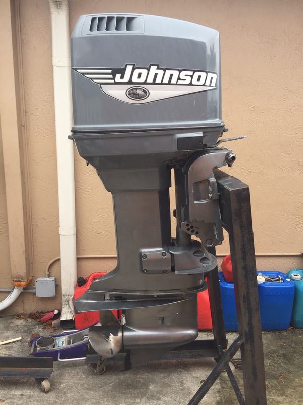 1999 johnson 150 hp two stroke outboard motor clean for