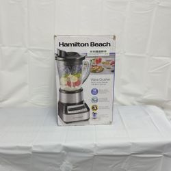 Hamilton Beach Wave Glass Jar