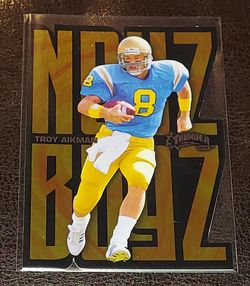 2012 FLEER RETRO TROY AIMAN NOYZ BOYZ #14 OF 15 NB