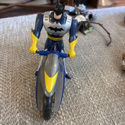 BATMAN Action Figure Mission Masters Batman & Nightwing Team Batcycle 1998