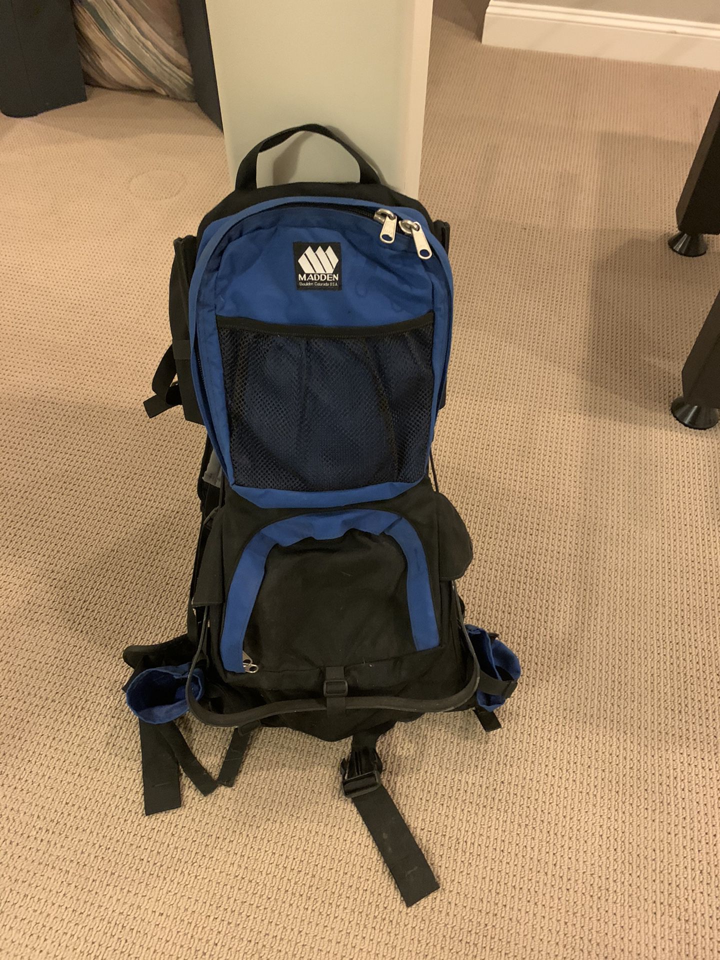 Madden hiking backpack and child carrier
