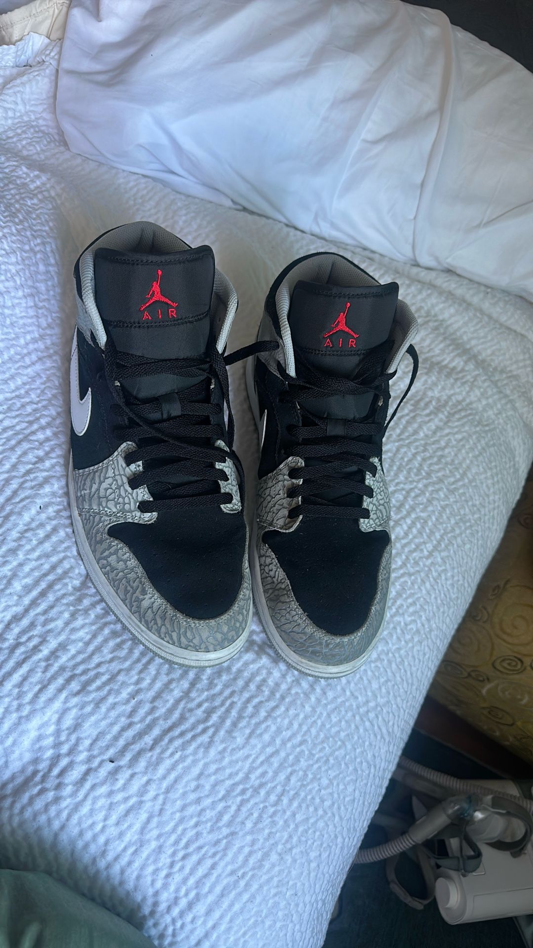Air Jordan’s  1 elephant print