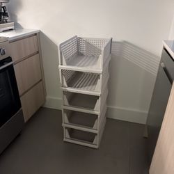 Stackable Storage Bins - Set of 5