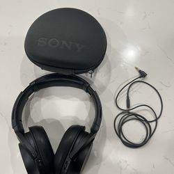 Sony MDR-100ABN Wireless Bluetooth Noise-Cancelling Headphones