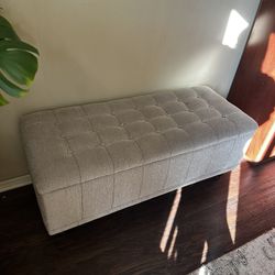 Used Storage Ottoman