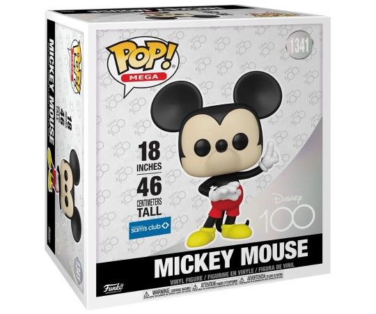 Funko Pop! Vinyl Mega 18": Disney - Mickey Mouse -