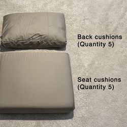 Lovesac Seat & Back Cushions 