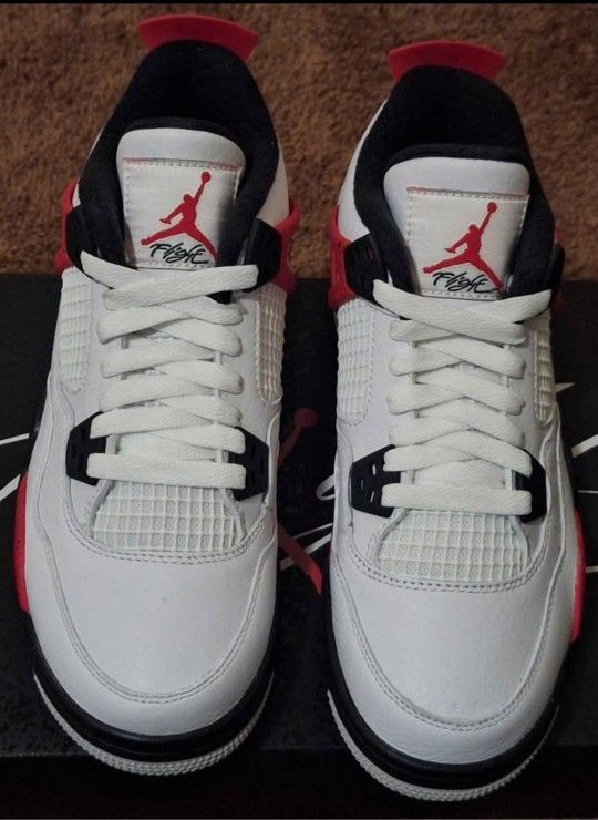 AJ4 Retro (GS) "Red Cement" Size 5y