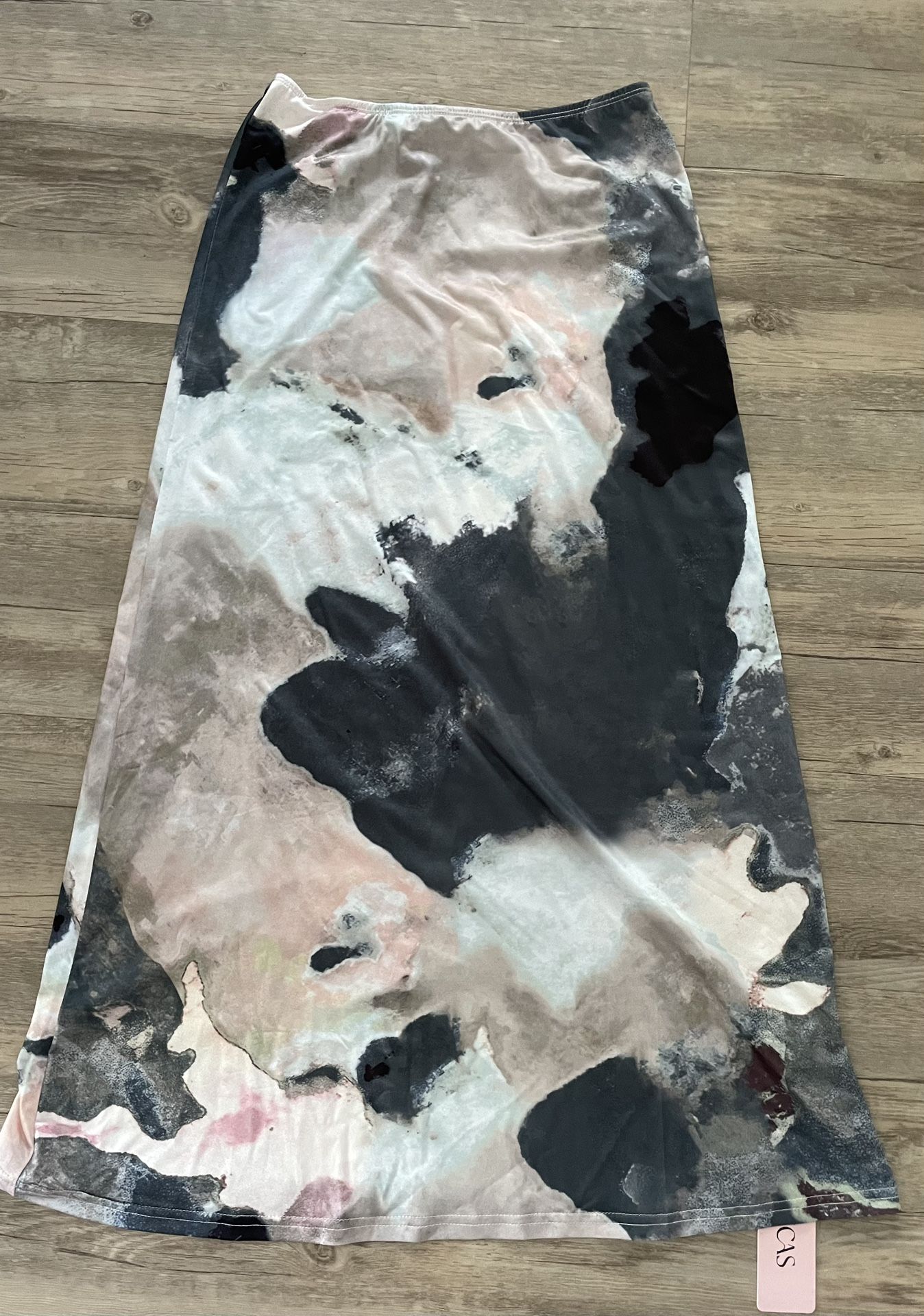 Multi Colored 90s Mid Length Skirt
