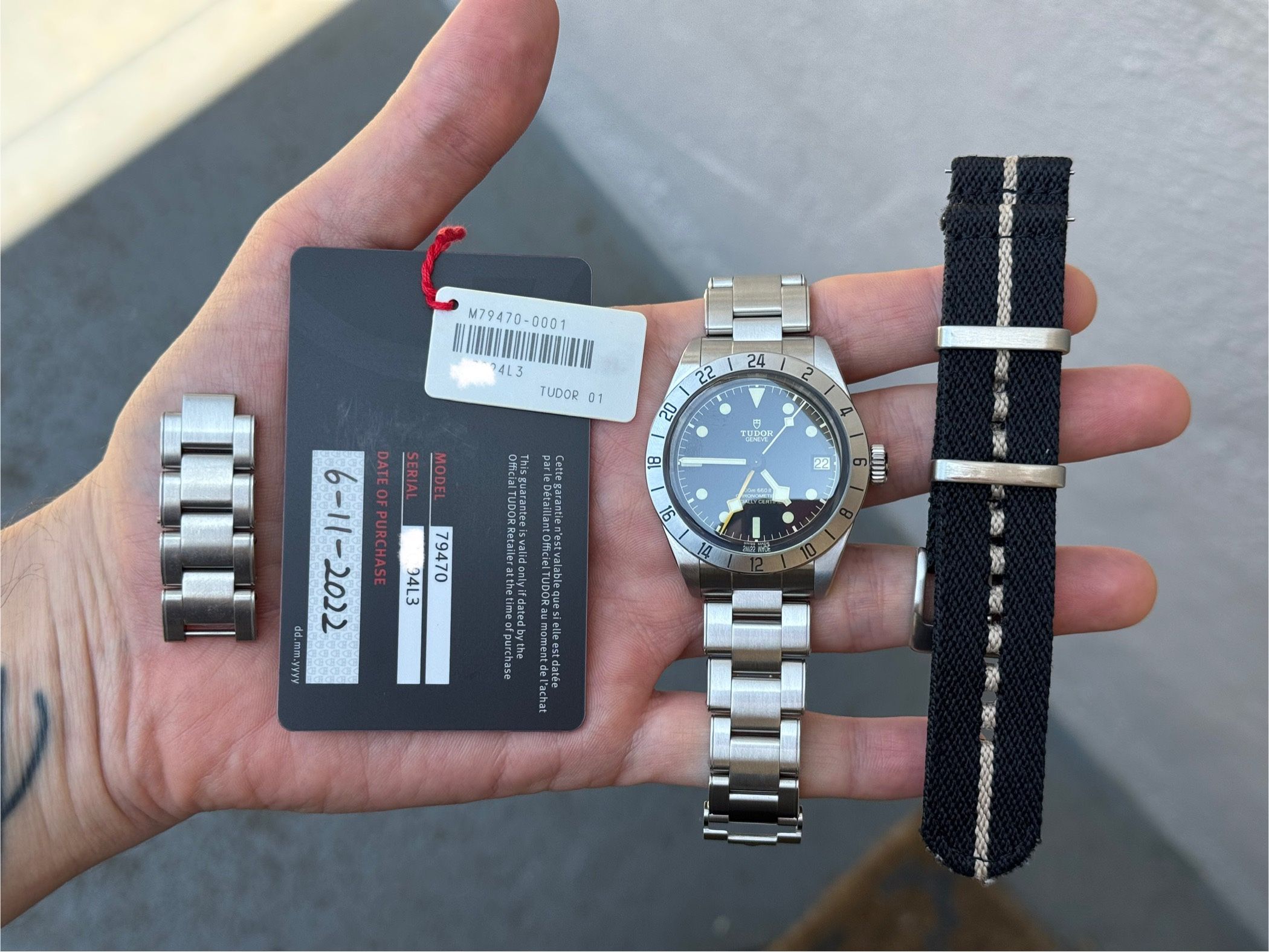 Tudor Black Bay Pro Full Set