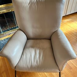 Room And Board Paris Leather Chairs