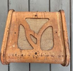 Mid Century RC Substitution Box – Resistor/Capacitor, Wood Cabinet